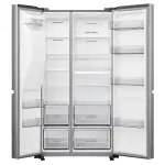 REFRIGERADORA HISENSE DE 22.1 P³ ECO INVERTER CON DISPENSADOR DE AGUA Y HIELO RS223SV5A